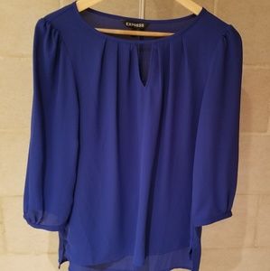 Express Royal Blue Blouse 💖